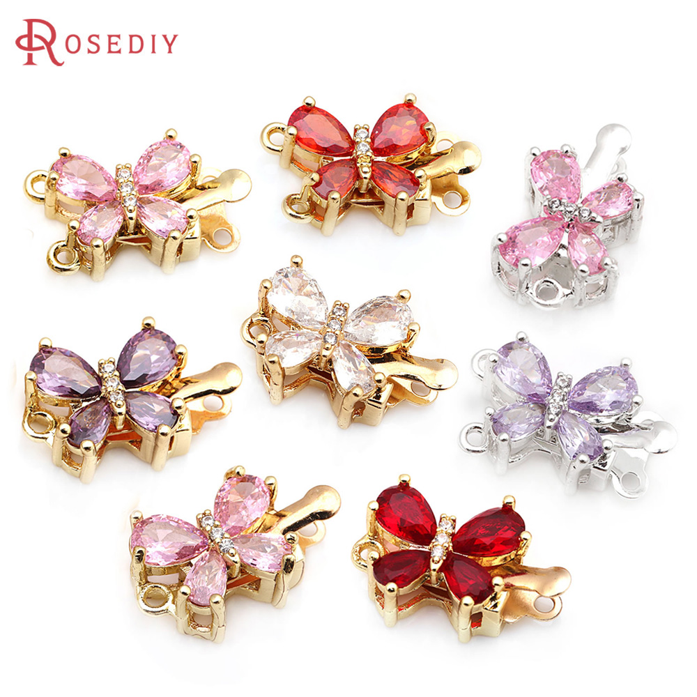 Jewelry Making Set - 4 Sets 18K Gold Color Brass