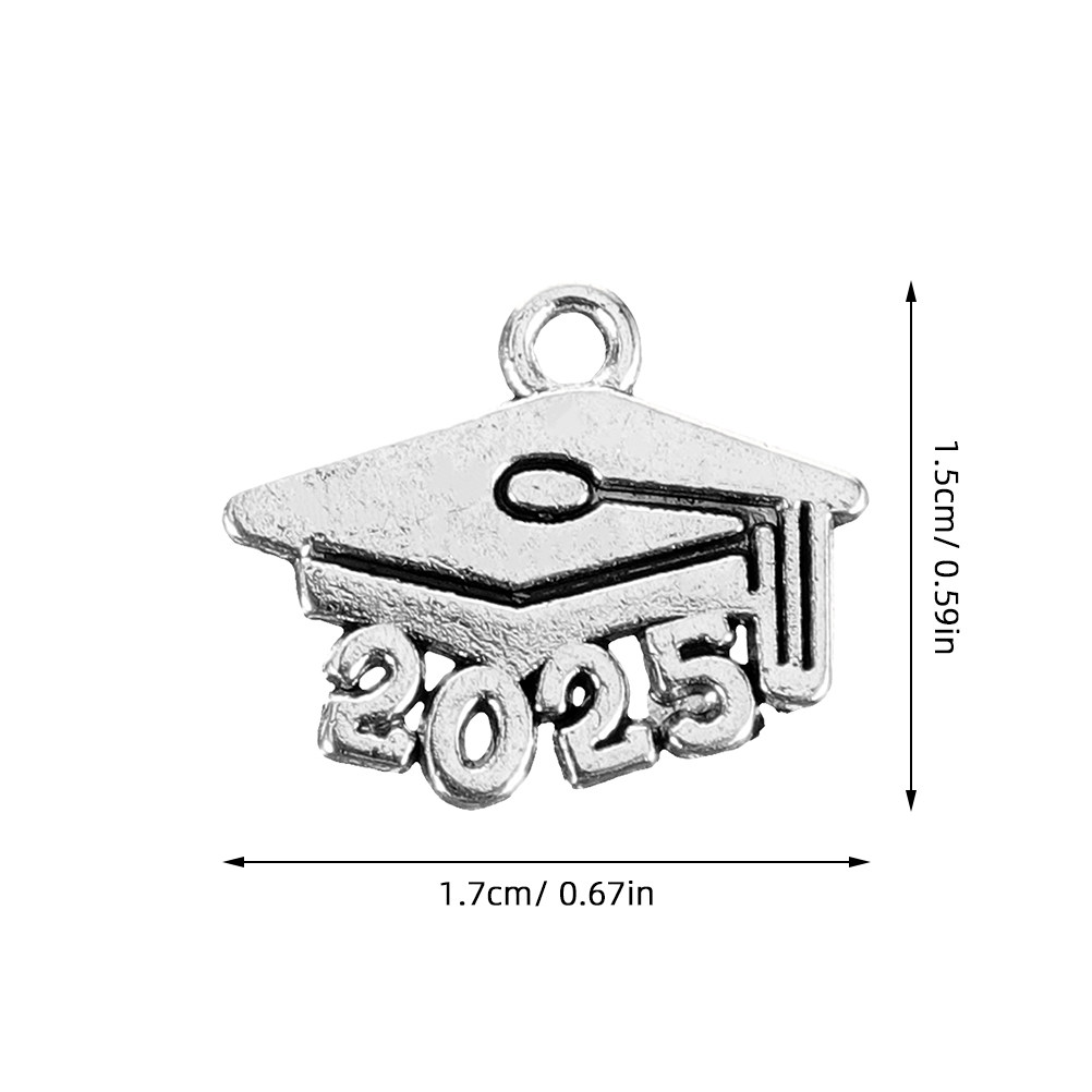 15Pcs 2025 Graduation Cap Char - Jewelry Making Diploma recensione e prezzo