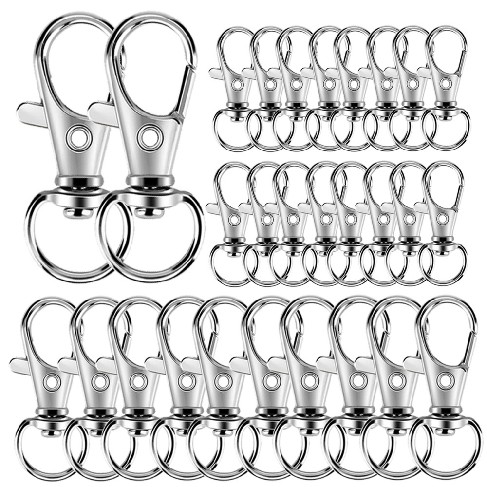25-200Pcs Metal Swivel Snap Ho - Jewelry Making Chain recensione e prezzo