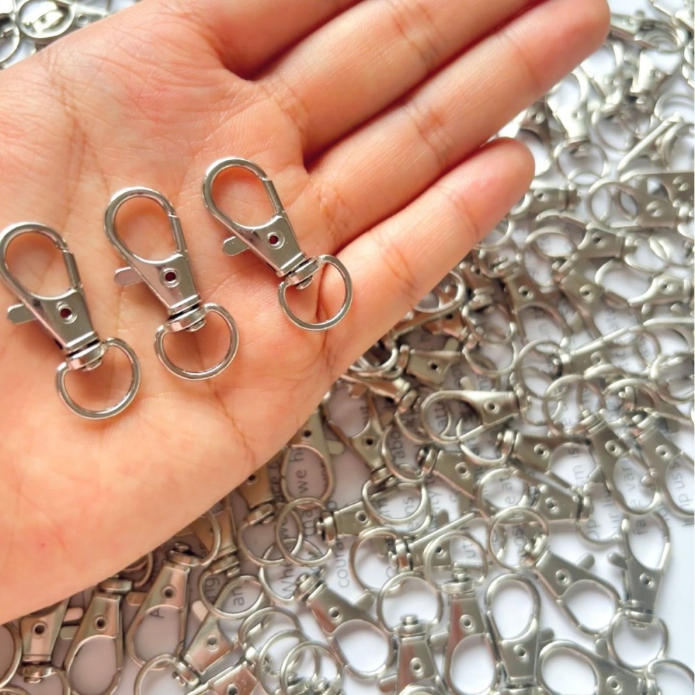 25-200Pcs Metal Swivel Snap Ho - Jewelry Making Chain recensione e prezzo