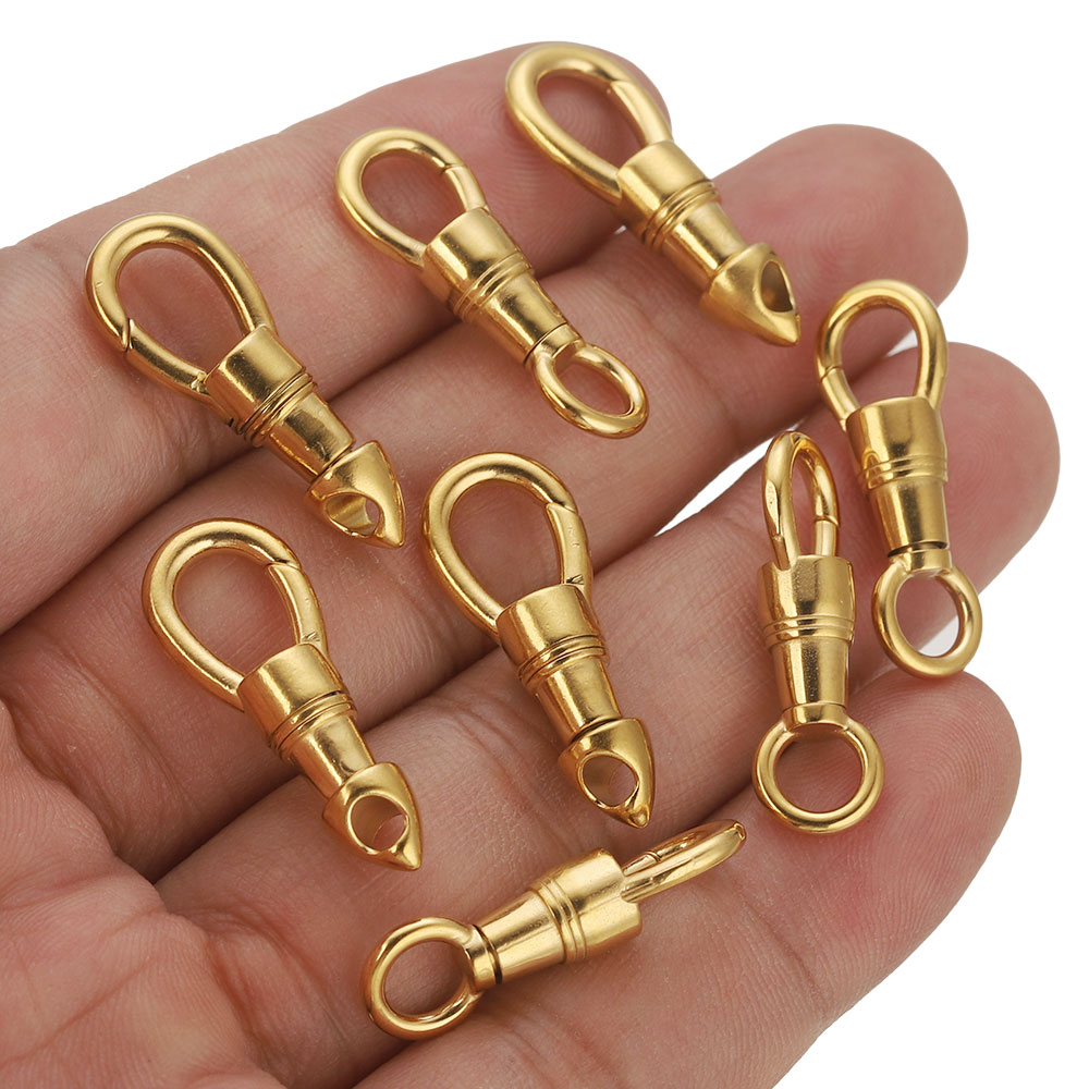2pcs/lot Stainless Steel Bag K - Jewelry Making Pins recensione e prezzo