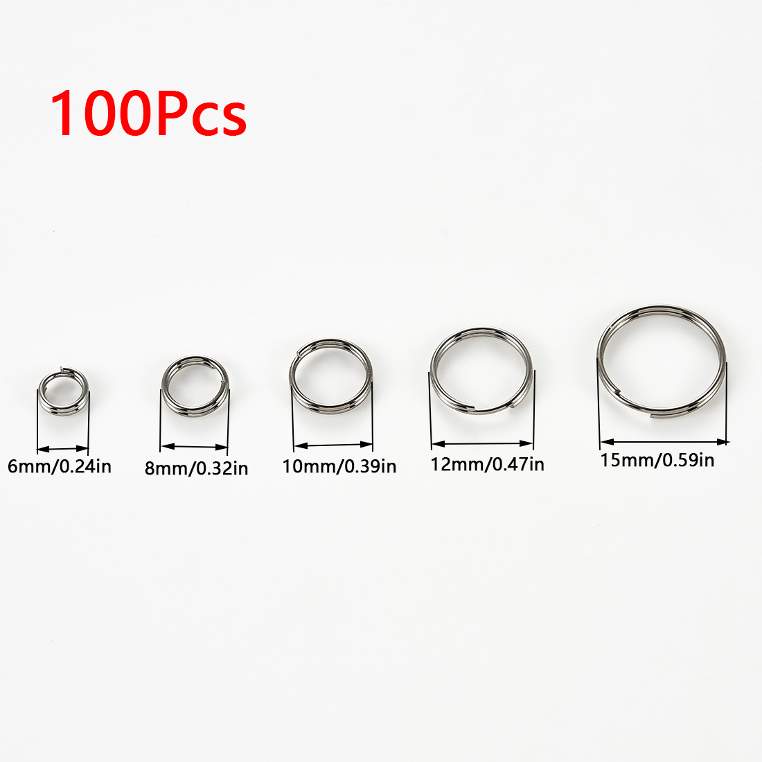 100Pcs Stainless Steel Mini Do - Jewelry Making Looper Tool recensione e prezzo