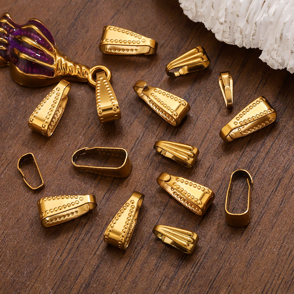 50pcs Gold Color Stainless Ste - Jewelry Making Materials Wholesale recensione e prezzo