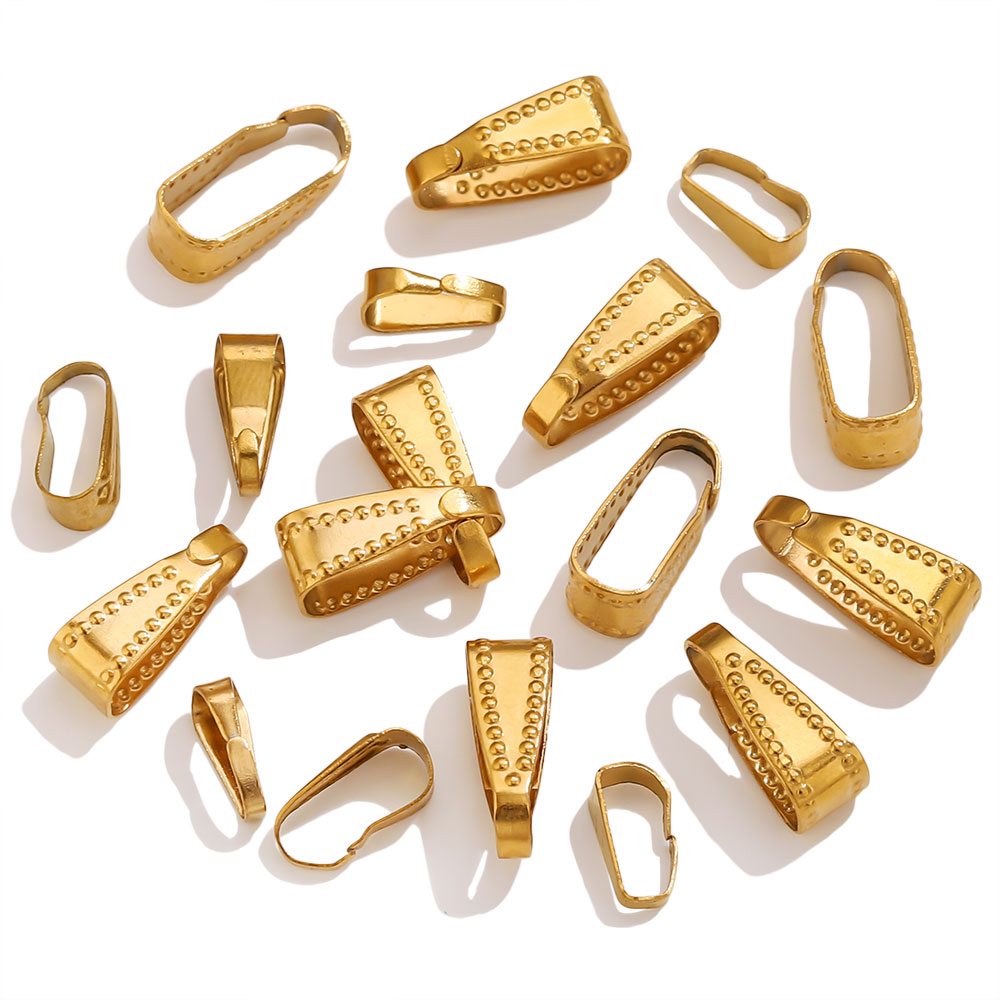 50pcs Gold Color Stainless Ste - Jewelry Making Materials Wholesale recensione e prezzo