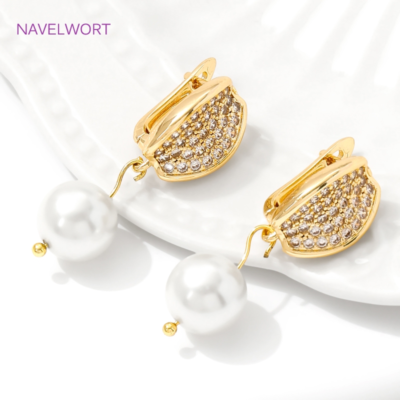 18K Gold Plated Brass Earwires - Jewelry Making Set recensione e prezzo