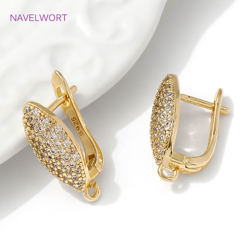 18K Gold Plated Brass Earwires - Jewelry Making Set recensione e prezzo