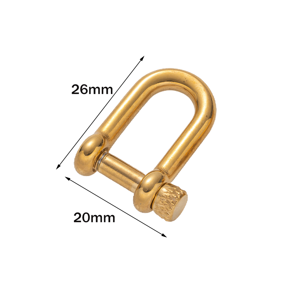 1pcs 304 Stainless Steel D-Rin - Jewelry Making Pins recensione e prezzo