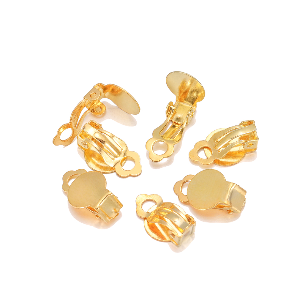 50pcs/Lot 10mm Meatl Ear Clips - Jewelry Making Set recensione e prezzo