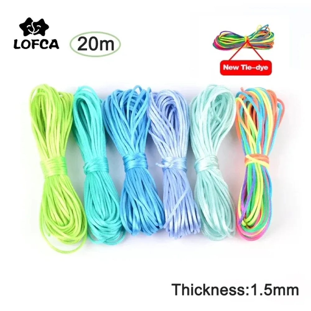 20m/lot DIY Nylon Cords 1.5mm  - Knotting Cord Silk recensione e prezzo