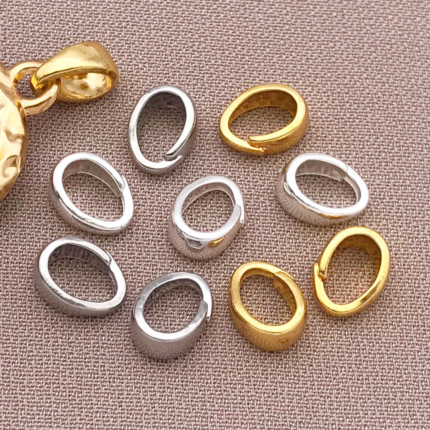 Mixed 10/20pcs 18K copper plat - Jewelry Making Set recensione e prezzo