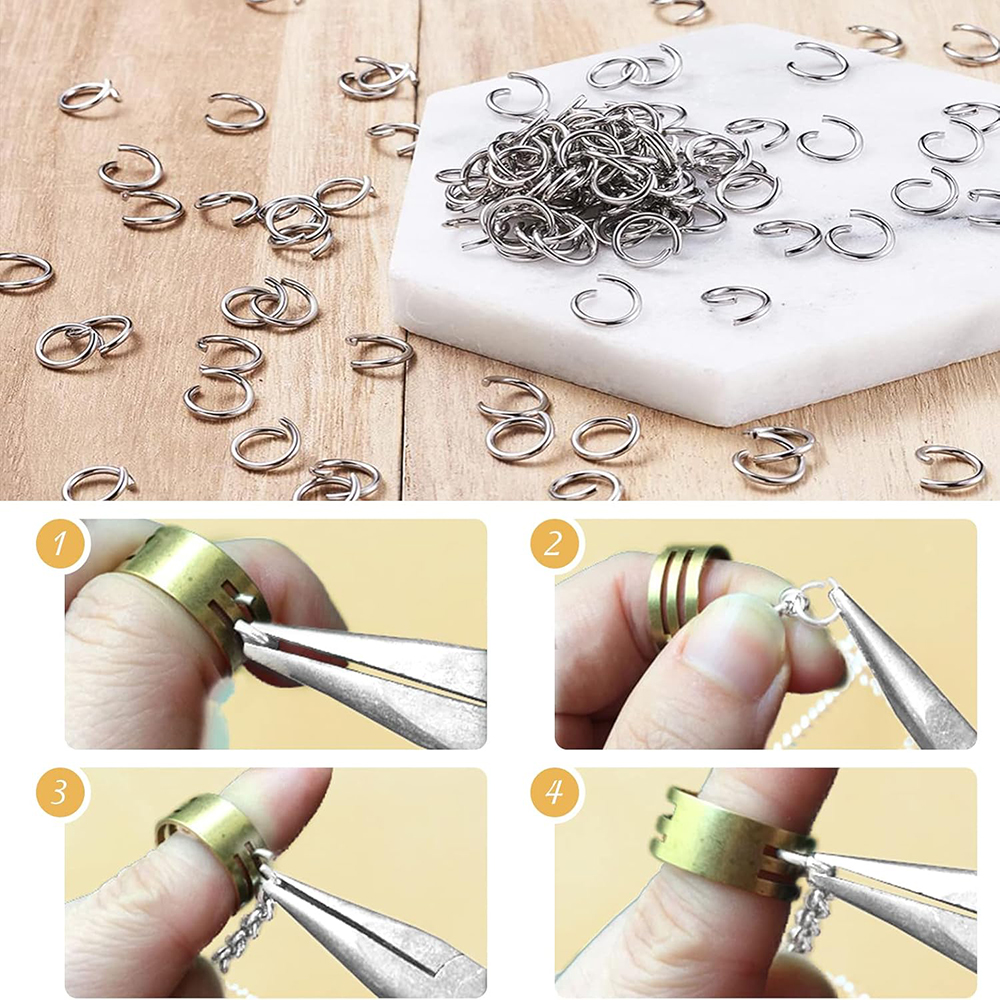 1200pcs Stainless Steel Jump R - Jewelry Making Looper Tool recensione e prezzo