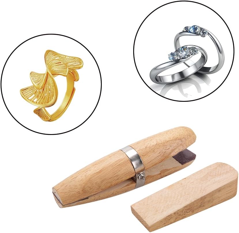 Wooden Ring Clamp Wedge Jewele - Jewelry Making Pliers recensione e prezzo