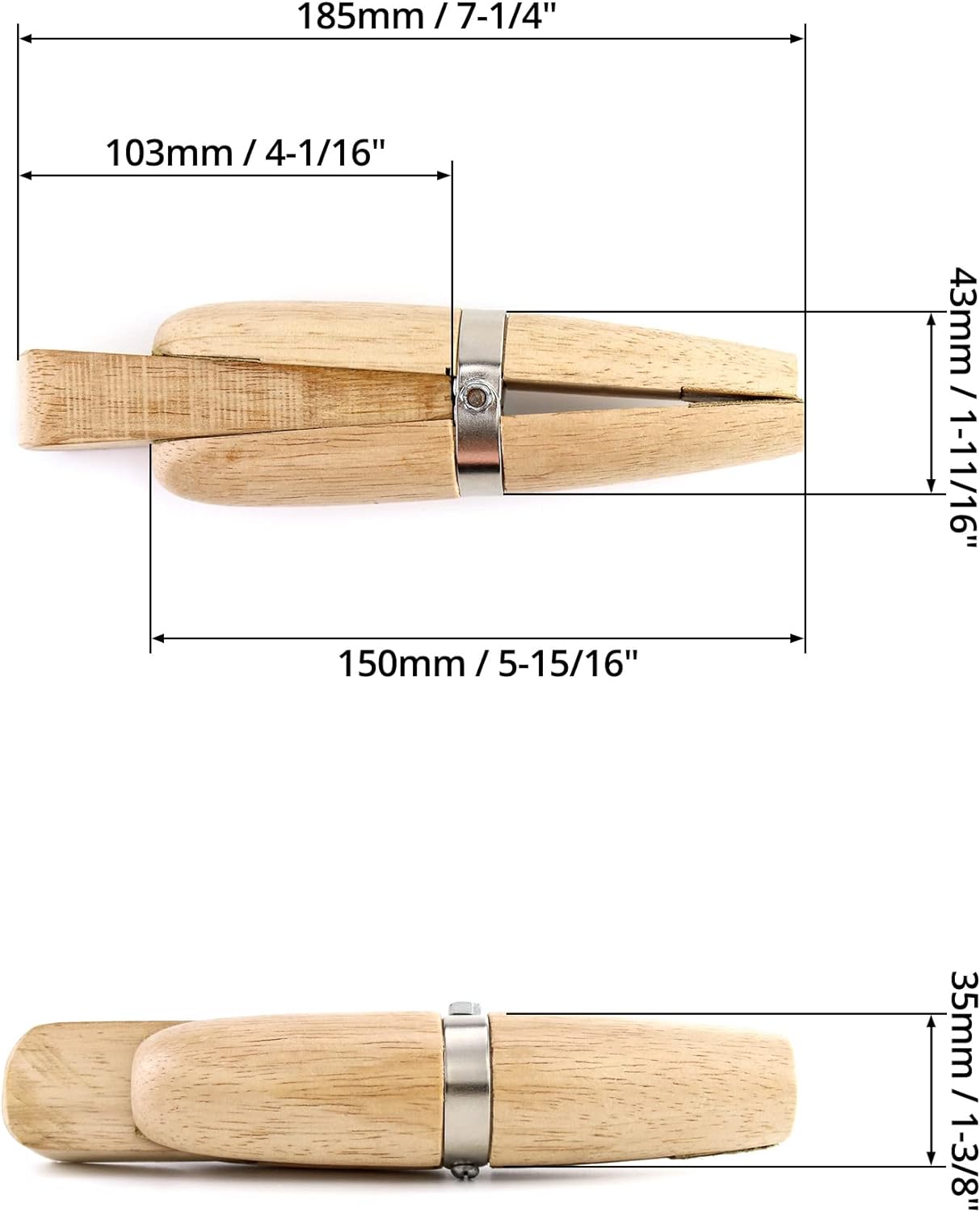 Wooden Ring Clamp Wedge Jewele - Jewelry Making Pliers recensione e prezzo