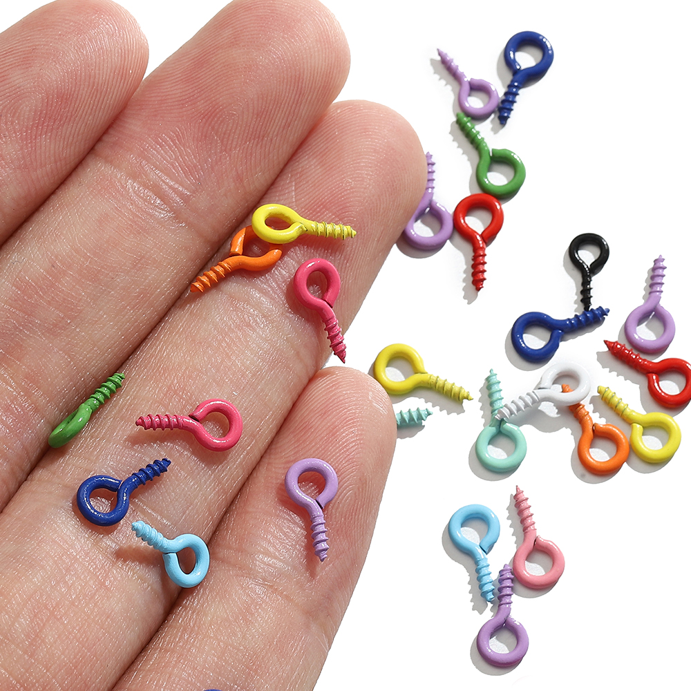 100pcs Color Small Spiral Shee - Jewelry Making Materials Wholesale recensione e prezzo