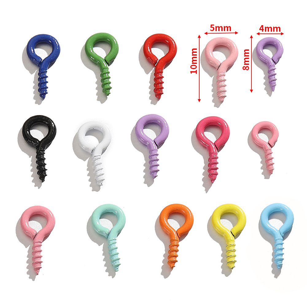 100pcs Color Small Spiral Shee - Jewelry Making Materials Wholesale recensione e prezzo