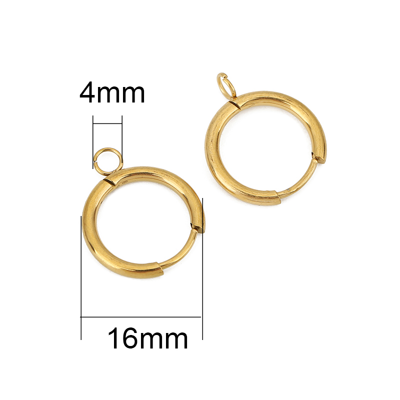 10pcs PVD Never Fade Earrings  - Jewelry Making Pins recensione e prezzo