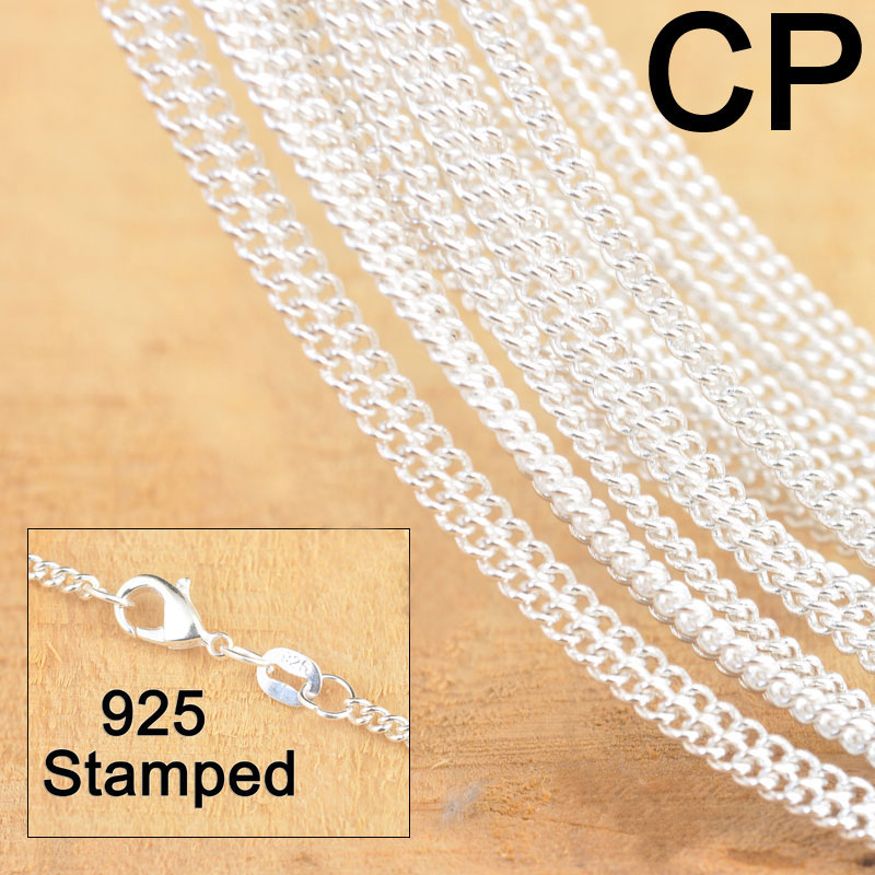 10PCS Hot Sale 18 Inch 925 Ste - Lobster Clasp Silver recensione e prezzo