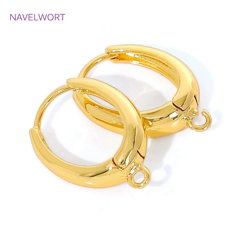 18K Gold Plated Brass Earwires - Jewelry Making Set recensione e prezzo
