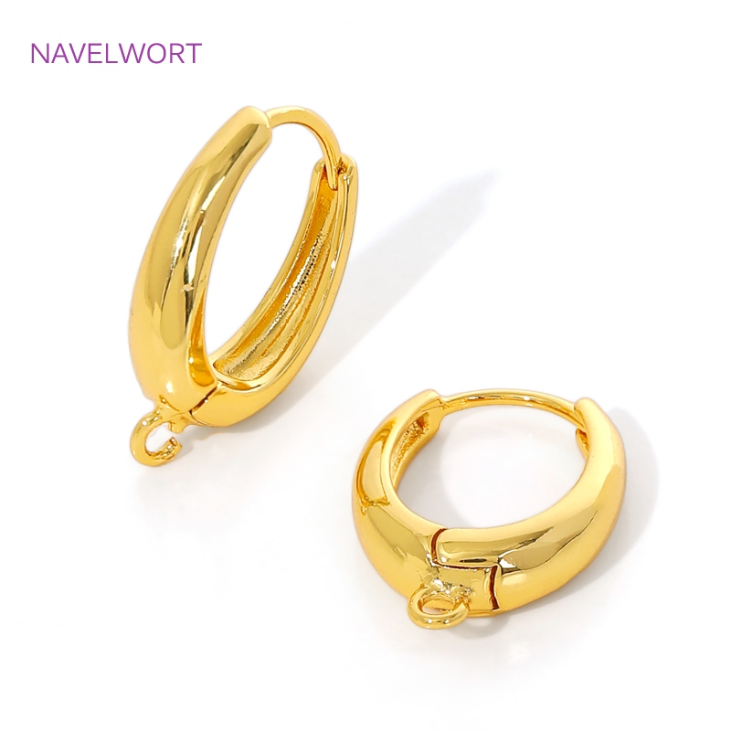 18K Gold Plated Brass Earwires - Jewelry Making Set recensione e prezzo
