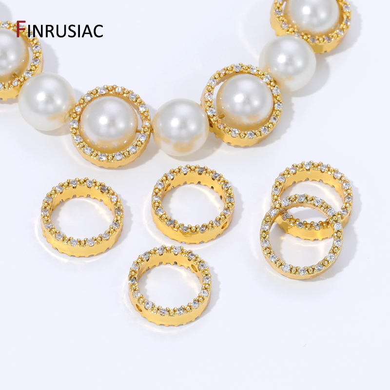18K Gold Plated Brass Zircon R - Jewelry Making Items recensione e prezzo