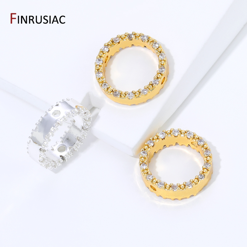 18K Gold Plated Brass Zircon R - Jewelry Making Items recensione e prezzo