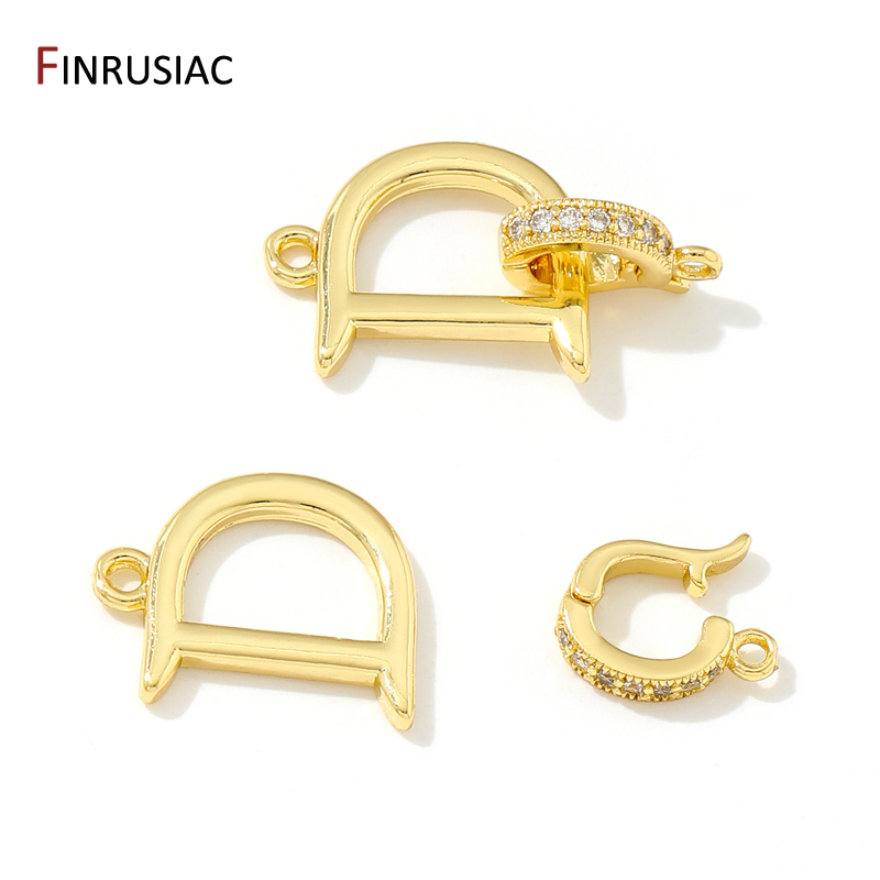 18K Gold Plated Brass Fastener - Jewelry Making Items recensione e prezzo