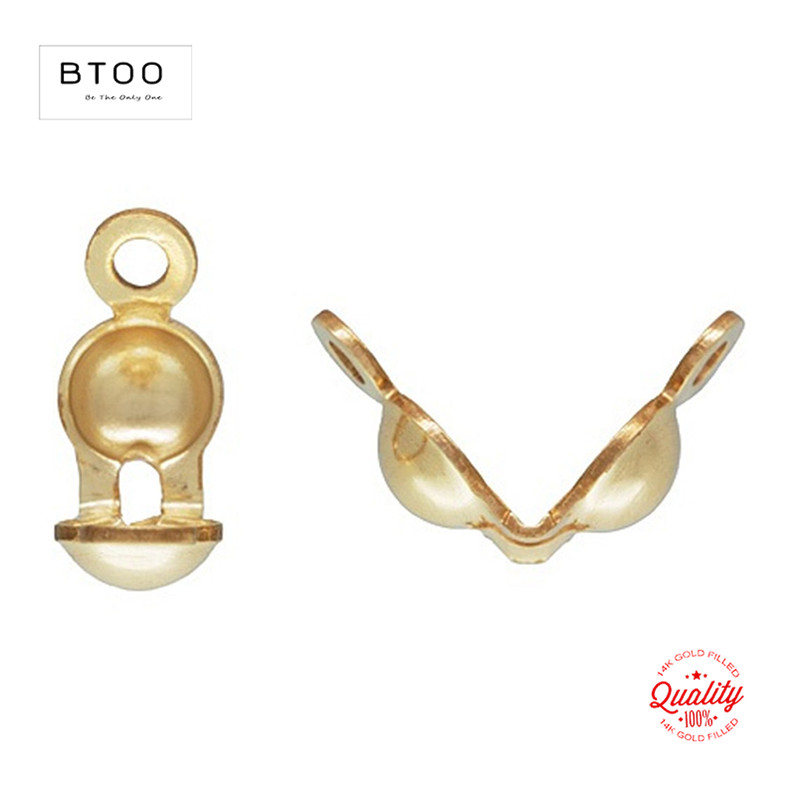 14K Gold Filled Clamshell Bead - Jewelry Making Materials Wholesale recensione e prezzo
