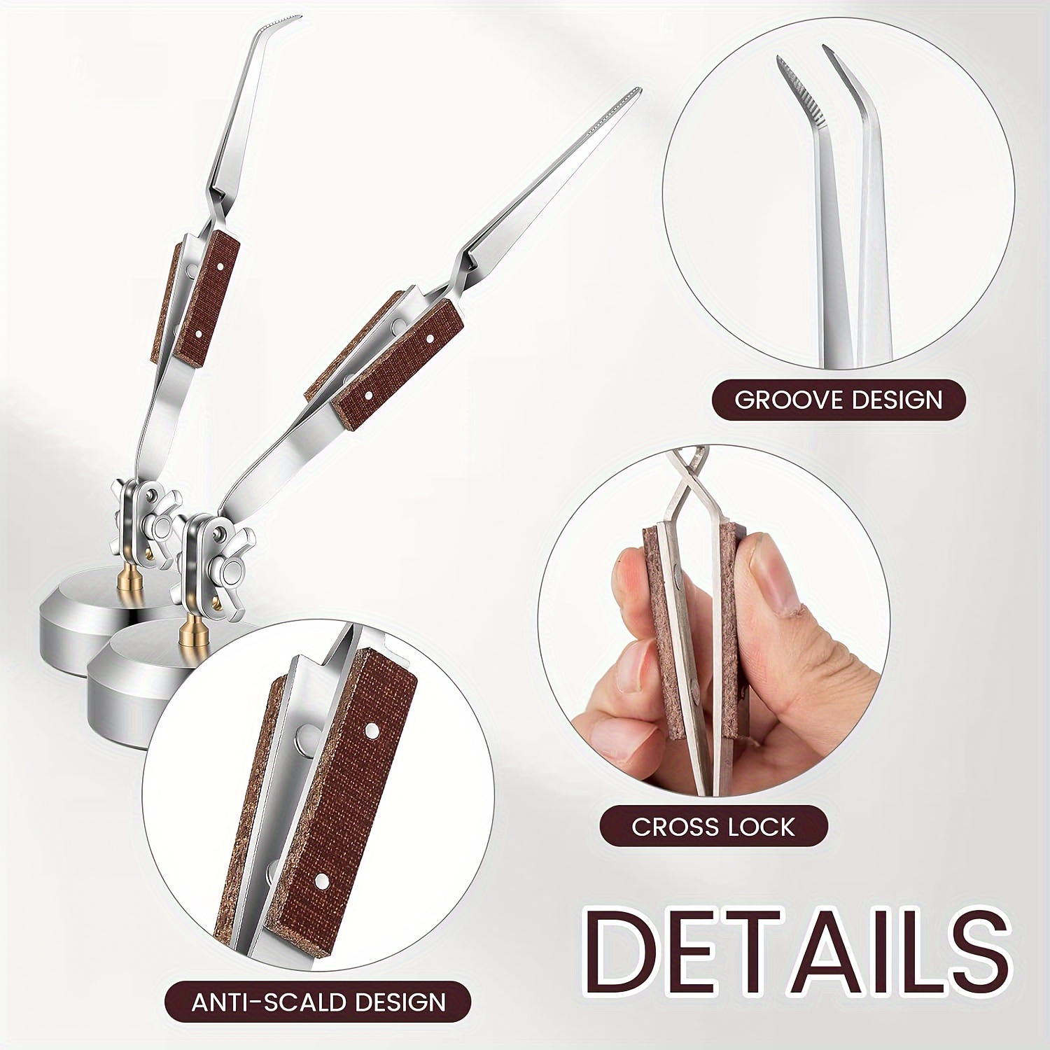 Third Hand Soldering Tweezers  - Jewelry Making Pliers recensione e prezzo