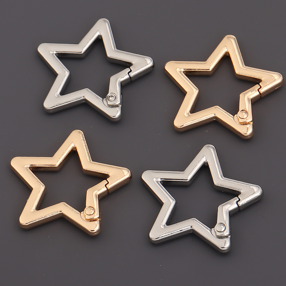 5pcs/lot Alloy Hollow Star Sha - Jewelry Making Chain recensione e prezzo