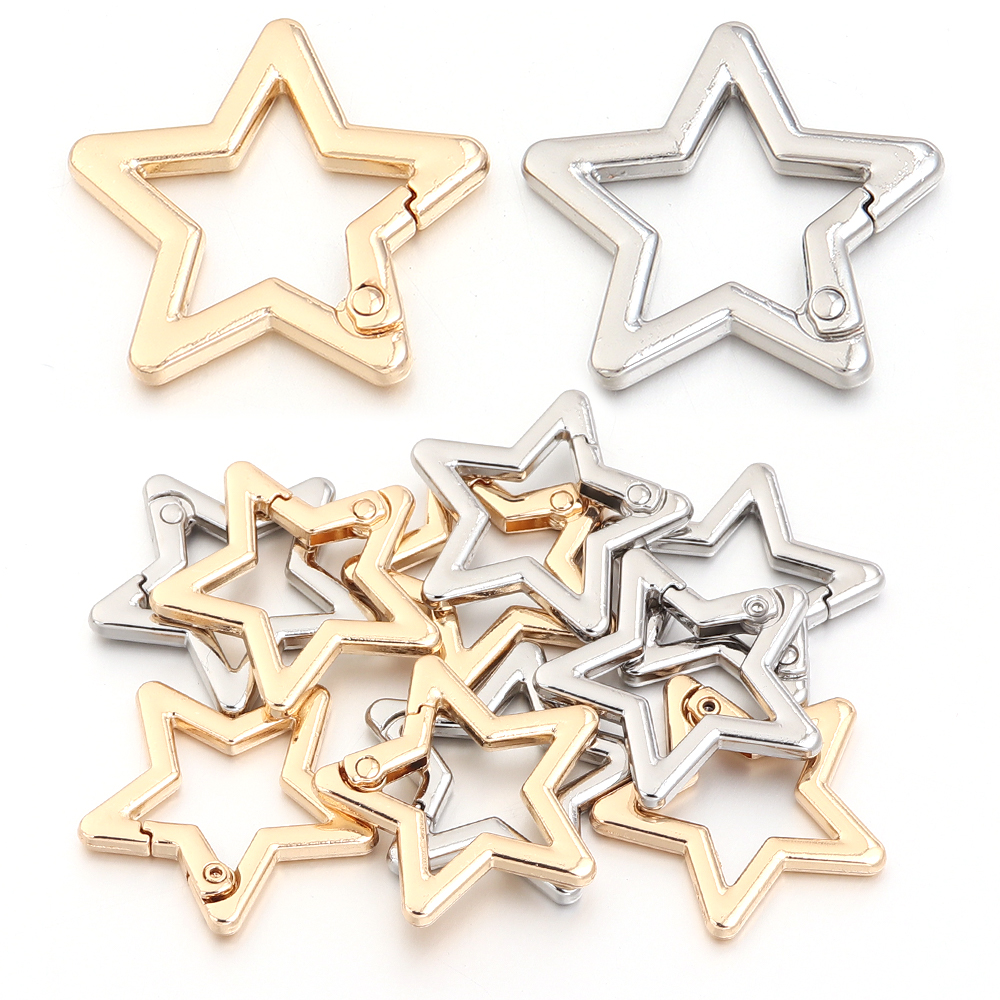 5pcs/lot Alloy Hollow Star Sha - Jewelry Making Chain recensione e prezzo