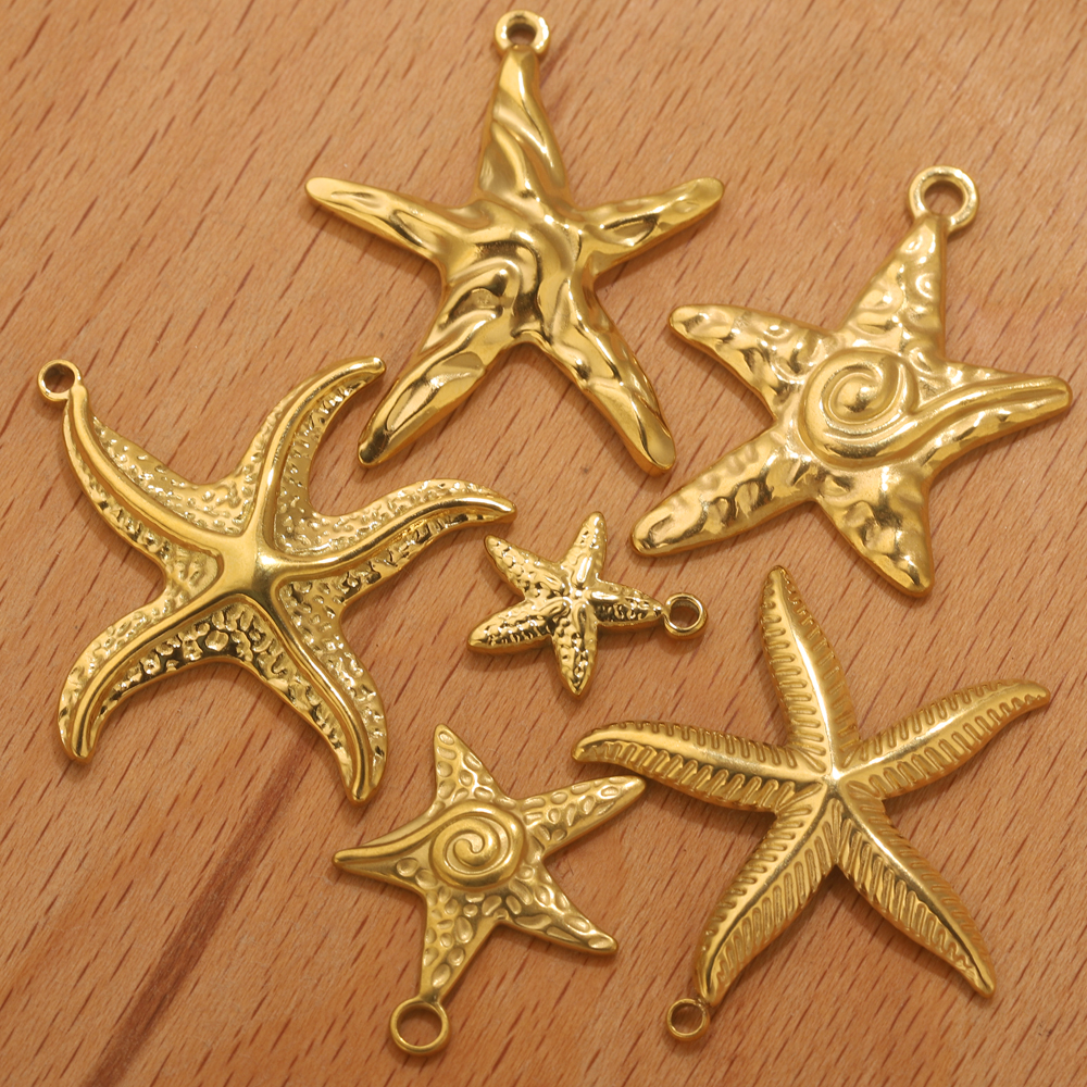 5pcs Stainless Steel Summer St - Jewelry Making Materials Wholesale recensione e prezzo