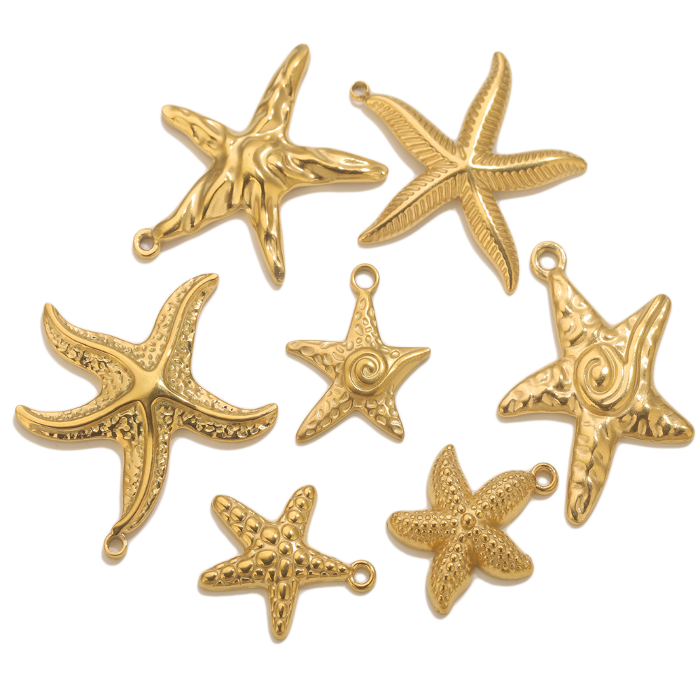 5pcs Stainless Steel Summer St - Jewelry Making Materials Wholesale recensione e prezzo