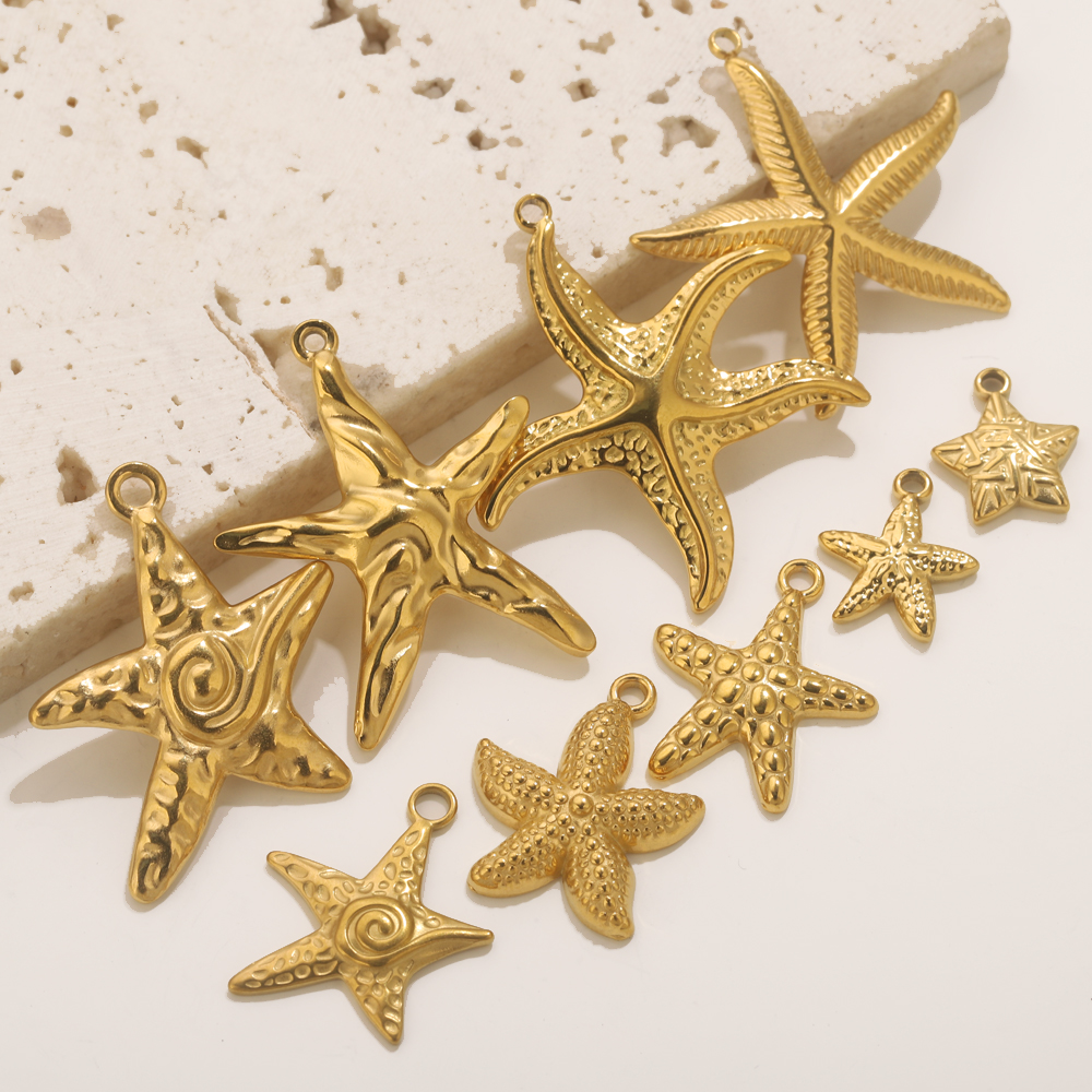5pcs Stainless Steel Summer St - Jewelry Making Materials Wholesale recensione e prezzo