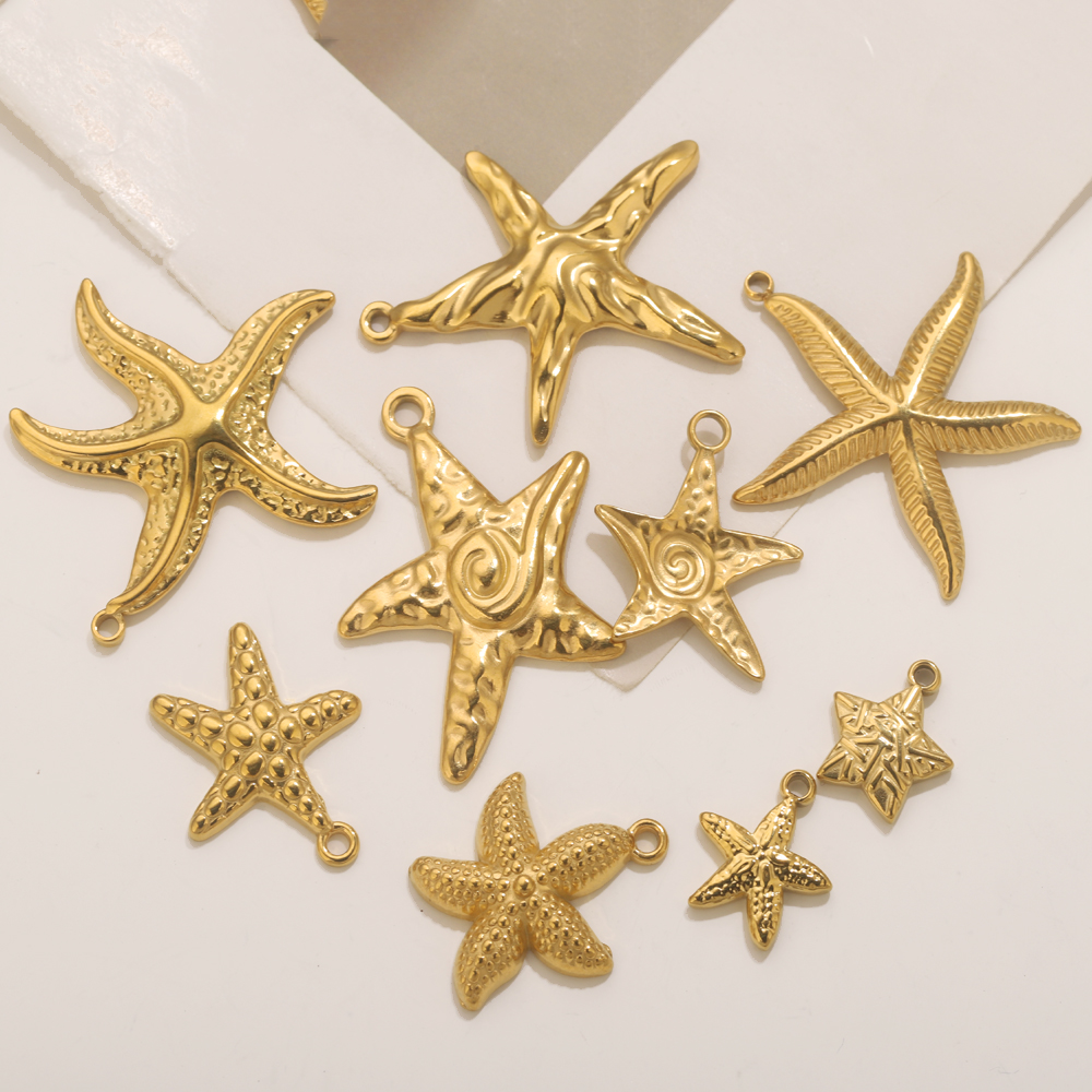 5pcs Stainless Steel Summer St - Jewelry Making Materials Wholesale recensione e prezzo