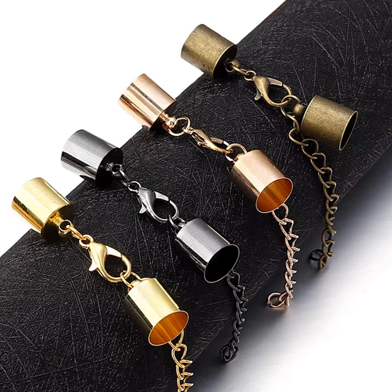 10Sets Leather Cord End Caps W - Jewelry Making Pins recensione e prezzo