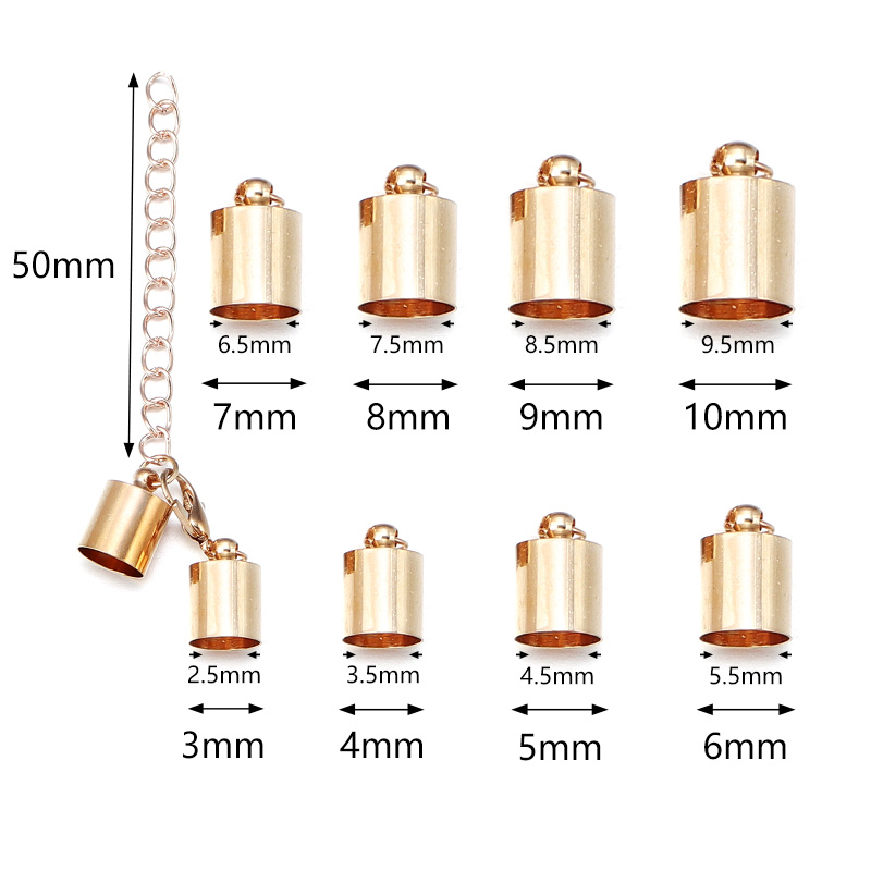 10Sets Leather Cord End Caps W - Jewelry Making Pins recensione e prezzo