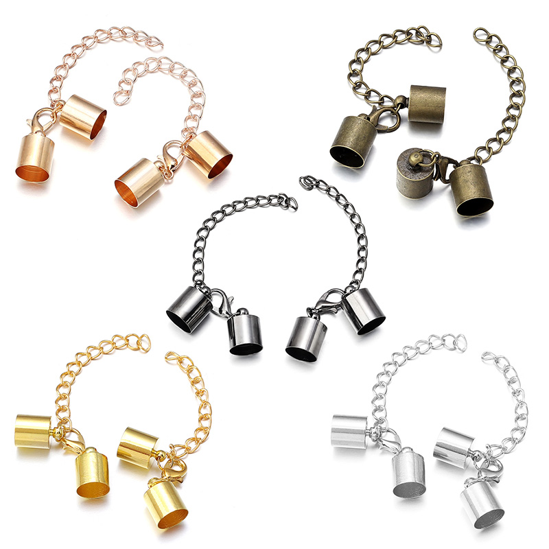 10Sets Leather Cord End Caps W - Jewelry Making Pins recensione e prezzo