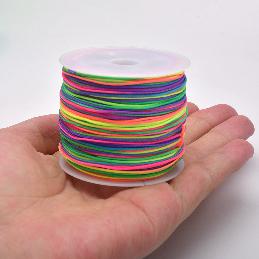 50Yds 0.8mm Crafts Nylon Cord  - Knotting Cord Silk recensione e prezzo