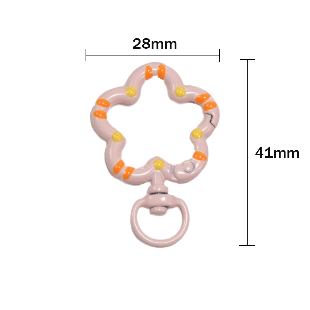 5pcs Flower Metal Lobster Claw - Jewelry Making Pins recensione e prezzo