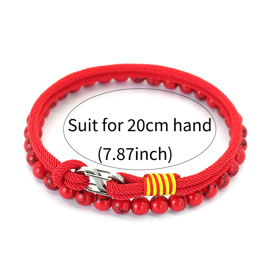 Business 2Pcs Luck Red Bracele - Jewelry Making Business recensione e prezzo