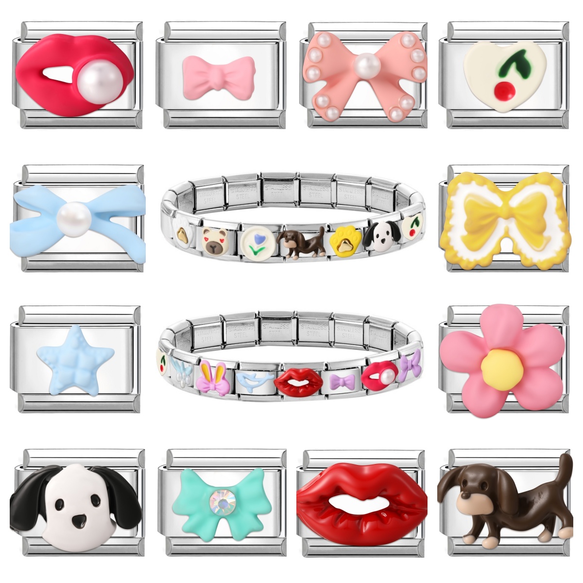 New Sweet Rose Blossom Flowers - Jewelry Making Chain recensione e prezzo