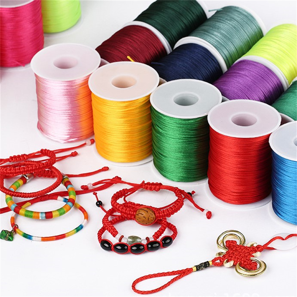 1mm Rope  50meters/roll Satin  - Knotting Cord Silk recensione e prezzo
