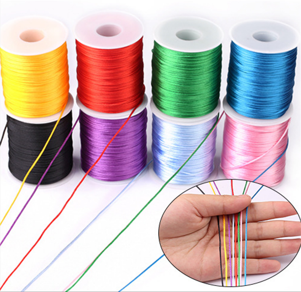 1mm Rope  50meters/roll Satin  - Knotting Cord Silk recensione e prezzo