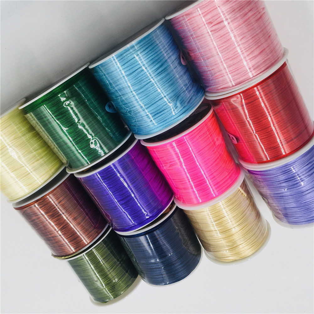 1mm Rope  50meters/roll Satin  - Knotting Cord Silk recensione e prezzo