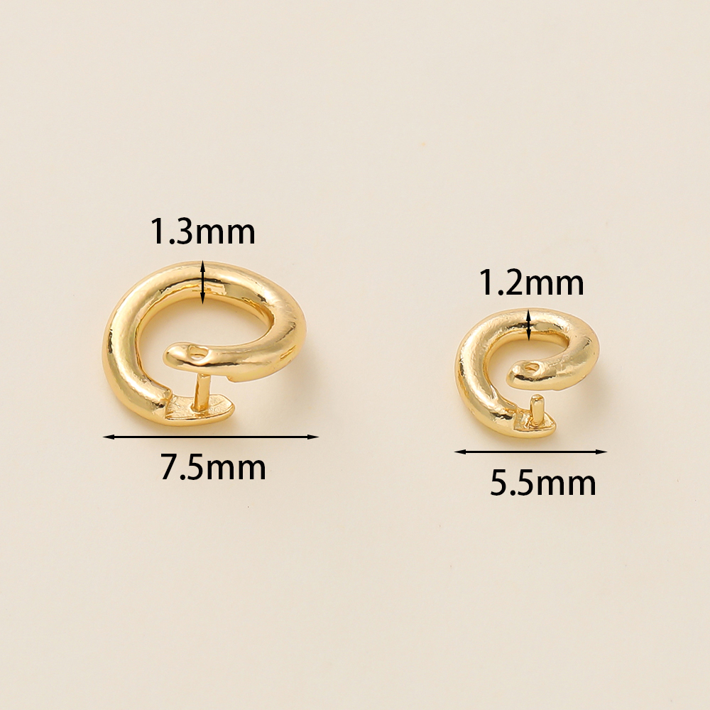 10Pcs 14/18K Gold Plated Brass - Jewelry Making Looper Tool recensione e prezzo