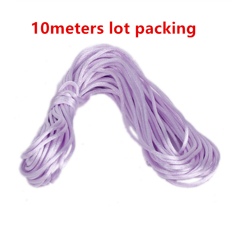 2mm 10 Meters/Lot  Braided Mac - Knotting Cord Silk recensione e prezzo