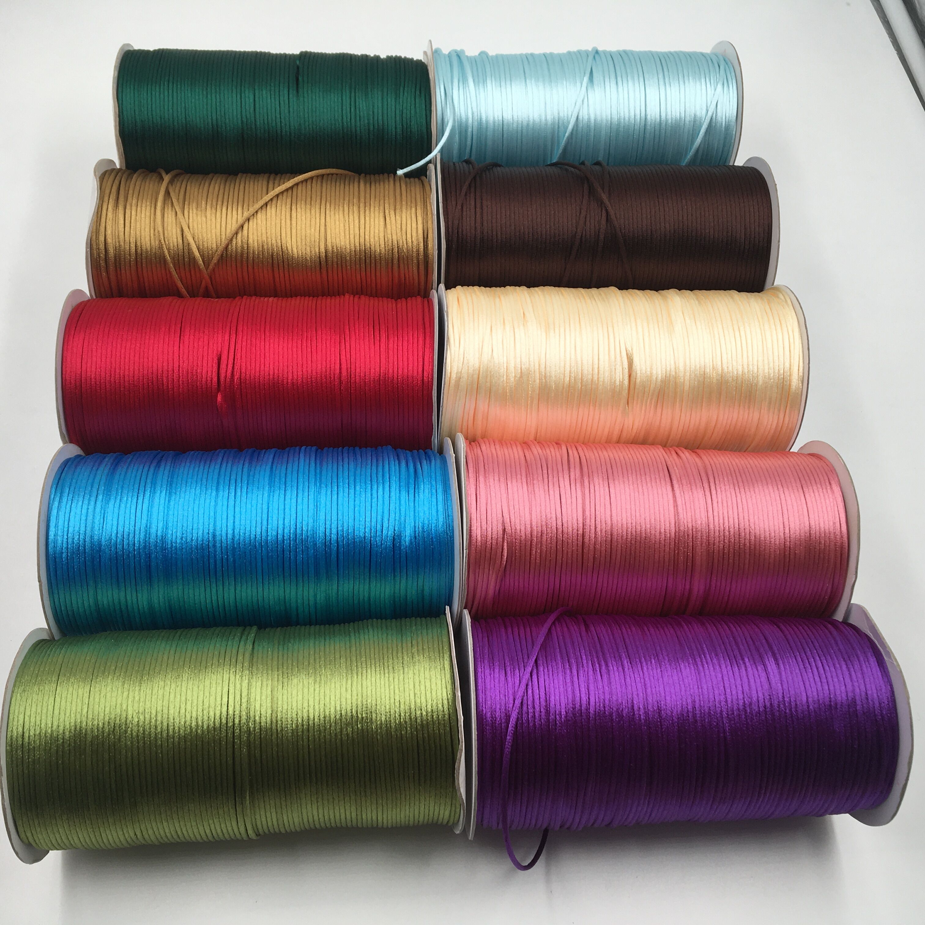 2mm 10 Meters/Lot  Braided Mac - Knotting Cord Silk recensione e prezzo