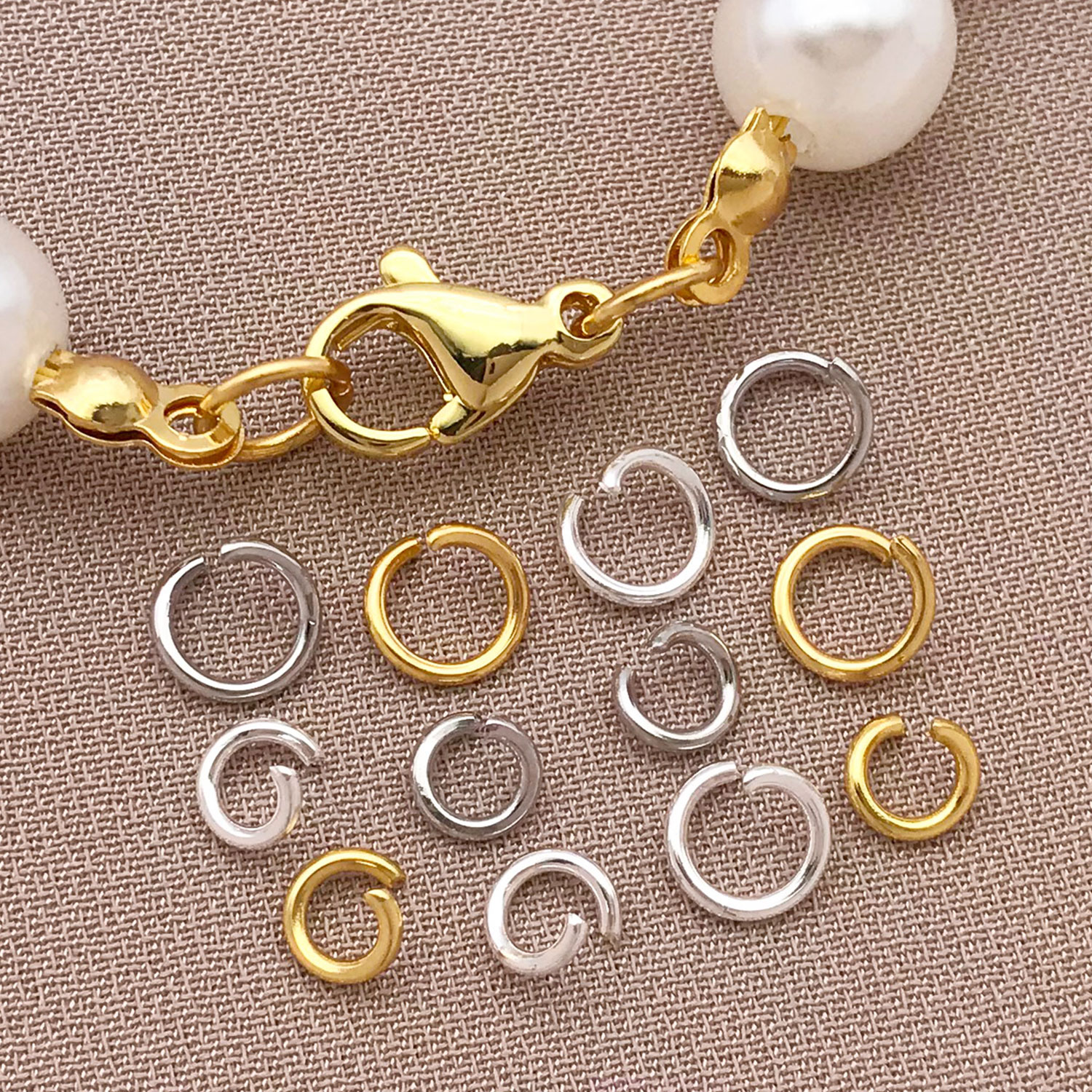 200pcs 4/5mm 18K Gold Plated S - Jewelry Making Looper Tool recensione e prezzo