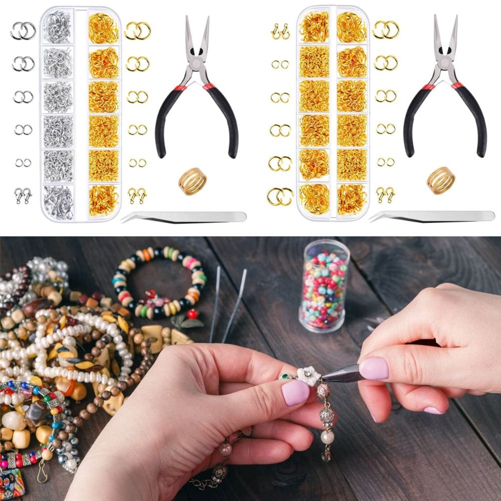 1200pcs 4-10mm Gold Silver Ope - Jewelry Making Pliers recensione e prezzo