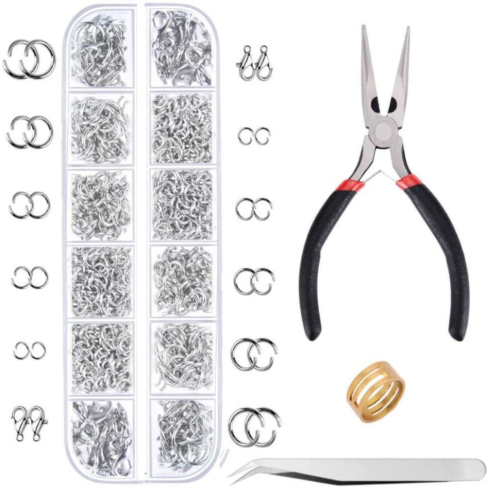 1200pcs 4-10mm Gold Silver Ope - Jewelry Making Pliers recensione e prezzo